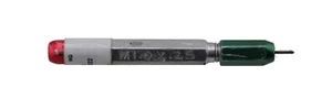 M1 x 0,25 ~ metrisches Gewinde Stecklehre ~ Go No/Go ~ 1,0 mm 0,25 Zuleitung - Bild 1 von 1