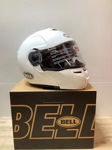 NEW Bell SRT Modular Street Motorcycle Helmet (Gloss White)- XL - Picture 1 of 3