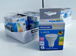 Megaman GU10 LED Dimmable Light Bulb Cool White 5W Lamp 4000k 10PK - Picture 1 of 3