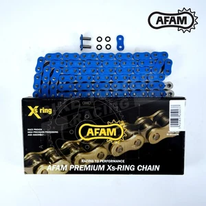 Afam Blue 520 Pitch 100 Link Chain fits Suzuki GN250 M-T/Volty TU X 1987-1998 - Picture 1 of 1