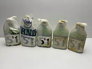 LOTE DE 5 PETACAS PASTIS 51 ANTIGUO 45º- FABRICADO POR PERNOD TARRAGONA-AÑOS 60 - Imagen 1 de 5