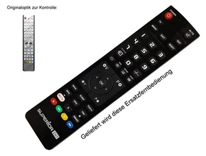 Ersatz Fernbedienung passend für Terris LCD TV2222 / LED TV2224 / LED TV2234 - Bild 1 von 1