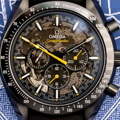 OMEGA Dark Side of the Moon Apollo 8 w/Rocket New/Unworn B+P 310.92.44.50.01.001 - Image 1 of 4