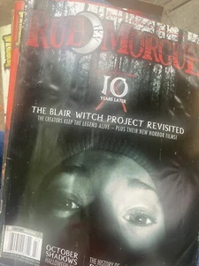 Rue Morgue Magazine #91–july 2009 —blair Witch Project Cover—Comes Bagged ! - Picture 1 of 1