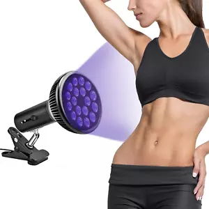 Gesichtsbräunung Therapie Licht Sonne Solarium lila Lampe Gesichtsbräuner Bräuner Haut - Bild 1 von 12