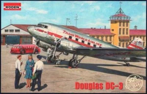 Roden 309 - 1/144 - Douglas DC-3 Military transport aircraft Plastic Model Kit - Picture 1 of 10