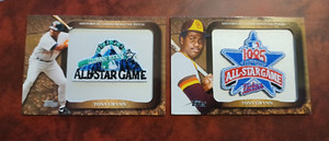 2009 Topps Legends of the Game Manufactured Commemorative Patch Tony Gwynn 95&87