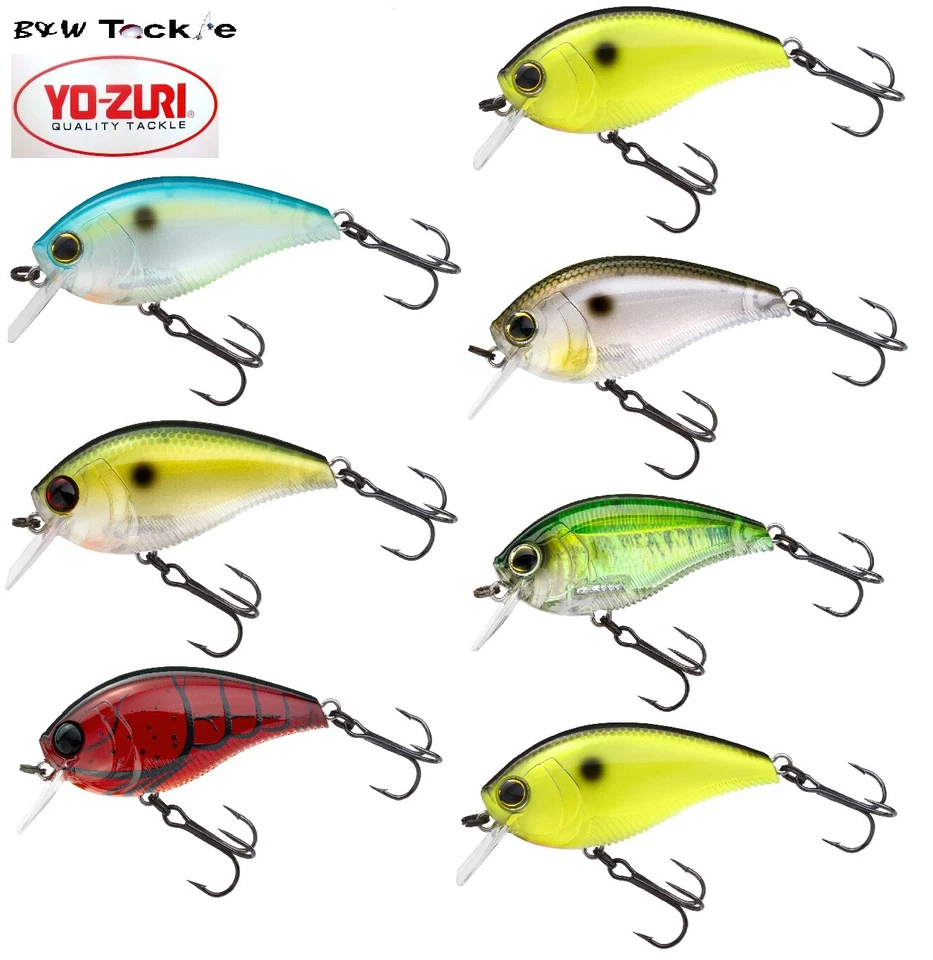 Yo-Zuri 3DB~1.5~Crank~Squarebill~Crankbait~FREE Shipping - Image 1 of 1
