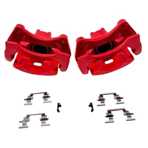2X For Chrysler 200 11-14 single piston Front Brake Calipers w/ Bracket 18B5033 - Picture 1 of 13