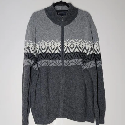 NWT Brooks Brothers Italian Yarn Merino Wool Full Zip Cardigan Office Career XXL - Image 1 of 4