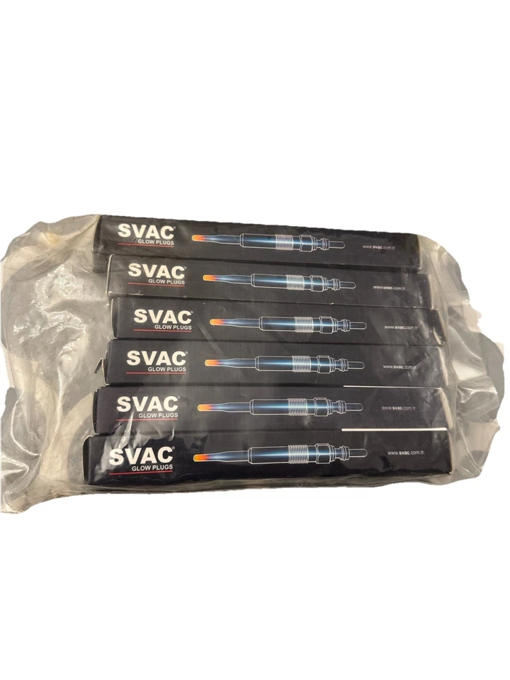 6X GLOW PLUGS DIESEL HEATER FOR BMW 1 2 3 4 5 6 X1 X2 X3 X4 X5 X6 SERIES 3.0 - Image 1 of 2