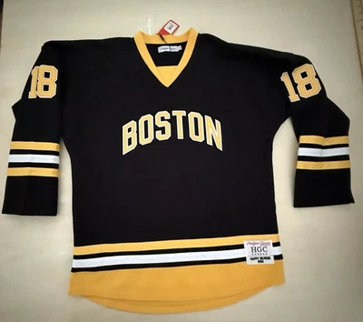 Camiseta de hockey Boston Bruins NHL Happy Gilmore #18 Adam Sandler talla XL NUEVA CON ETIQUETAS Foto 1 de 4