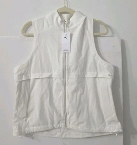 Puma Women's Ripguard Golf Vest Warm White - Medium M  - Picture 1 of 4