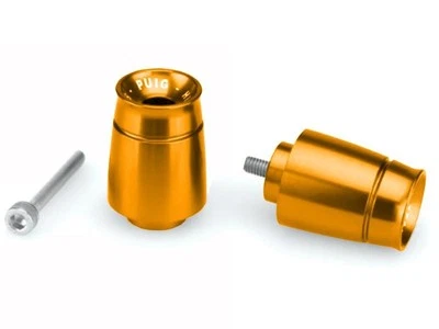 Puig Gold Sport Bar Ends Kawasaki Versys 650 Grand Tourer 2015-2022 - Image 1 of 3