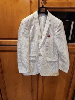 Tazio Italy Men's White Jacket - Image 1 of 4