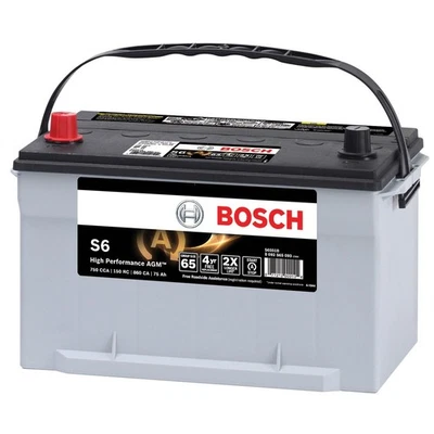 Batería de arranque Bosch S6551B Bosch de alto rendimiento Foto 1 de 2