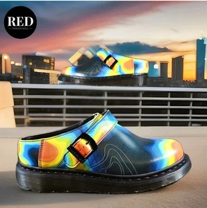 Dr. Martens Isham Genix Nappa Mapa Térmico Recuperado Cuero Mula - Para Mujer 9 - Imagen 1 de 14