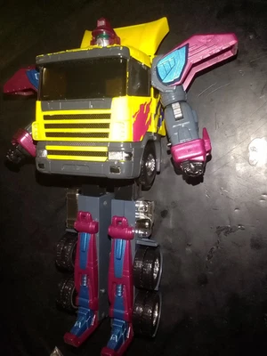 Camion Transformer Road King Truck Giallo - Immagine 1 di 4