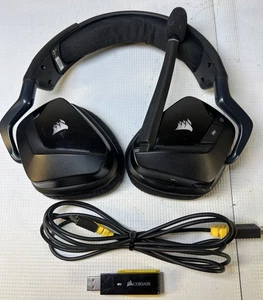 Corsair VOID Wireless Gaming Headset – Black – w/ USB Dongle & Charging Cable - Picture 1 of 10