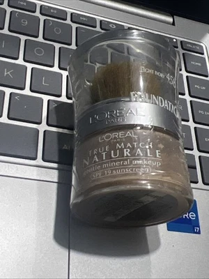 L'Oreal 458 Light Ivory True Match Mineral Powder Foundation *SEALED Bj11 - Image 1 of 4