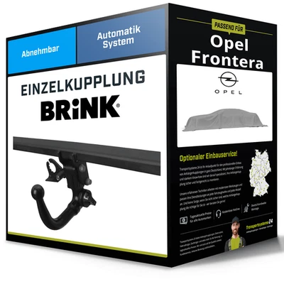 Abnehmbare Anhängerkupplung für OPEL Frontera 07.2024-jetzt Typ OV24 Brink NEU - Bild 1 von 3