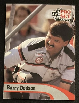 1992 Pro Set Racing Winston Cup Barry Dodson Rusty Wallace Crew Chief 138 NASCAR - Image 1 of 2