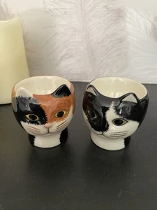 Quail Ceramic Egg Cups/Hand Painted - Picture 1 of 5