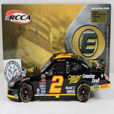 RUSTY WALLACE 2005 ELITE #2 MILLER GENUINE DRAFT RETRO DODGE /720 MADE MEGA RARE - Image 1 of 4