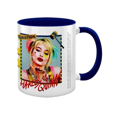 Birds Of Prey - Mug en céramique 11oz / 325ml (Harley Quinn Warning) - Photo 1/3