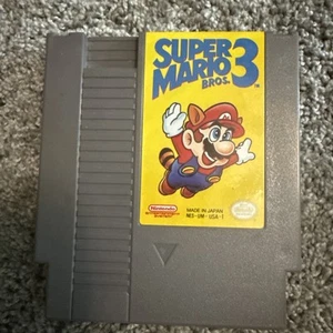 NINTENDO SUPER MARIO BROS 3 CARTRIDGE ONLY Fast Shipping - Picture 1 of 13