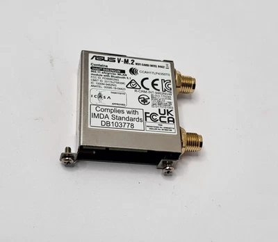 ASUS V-M.2 Scheda WiFi Intel 9462NGW Adattatore Modulo Wireless Doppia Antenna M.2 - Immagine 1 di 4