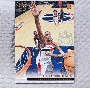 Alexandre Sarr RC 📈 2024-25 base fotogénica de novato #189 Washington Wizards - Imagen 1 de 2