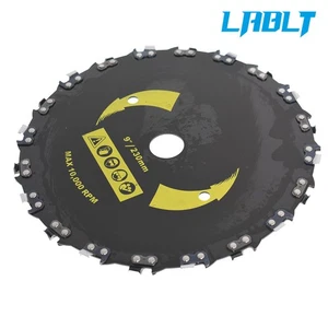 LABLT 9" Zahn Motorsense Duty für Gas/Elektro Trimmer Rasenklinge Kettensäge - Bild 1 von 8