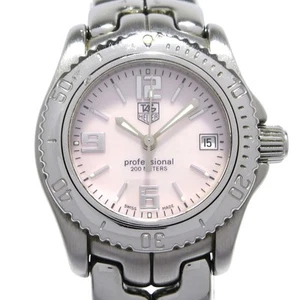 Auth TAG Heuer Professional 200 WT141F H***** Silver Women's Wrist Watch - Picture 1 of 12