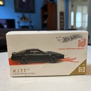 Hot Wheels 2019 id HW Screen Time Black Knight Rider (KITT) K.I.T.T. 1/64 - NEW - Picture 1 of 2