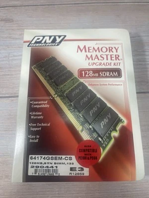PNY Technologies Memory Master Upgrade Kit 128MB SDRAM - Image 1 of 2