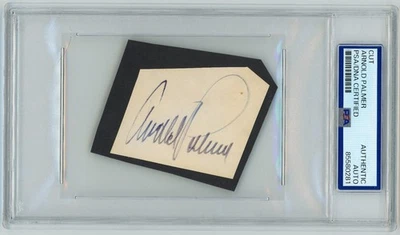 Arnold Palmer Signed Cut Auto – PSA/DNA Certified – Authentic Autograph Golf - Image 1 of 2