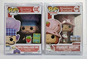Funko POP! Torta corta alla fragola LE 750 GRAIL + '16 viola Pieman & Berry SCE - Foto 1 di 9