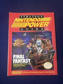 Final Fantasy (NES) Nintendo Power Player's Strategy Guide Volume #17 1990 RARE