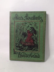Alice in Wonderland Handmade By The Manor Bindery Hampshire England Kindle Cover - Imagen 1 de 16