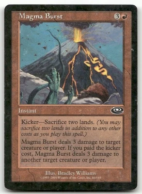 Magma Burst Planeshift MTG Heavily Played - Image 1 of 2