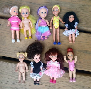 Barbie Lot of 9 Kelly Dolls 90s-2000s Chelsea Kid Kore - Picture 1 of 4