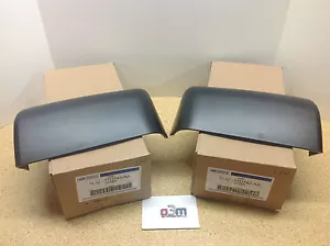 2007-2013 Ford F-150 RH/ LH Trailer Tow Mirror Black Textured Skull Caps new OEM - Picture 1 of 4