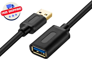 USB 3.0 Verlängerungskabel High Speed Verlängerungskabel Typ A Stecker auf Buchse für Pla - Bild 1 von 18