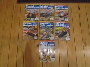 7 ISSUES OF MODEL RAILROADER MAGAZINE FOR THE YEAR 2007 EXC. COND. - Picture 1 of 8