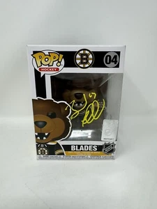 BRAD MARCHAND SIGNED AUTOGRAPH FUNKO POP BLADES BOSTON BRUINS MASCOT PSA/DNA COA - Picture 1 of 6