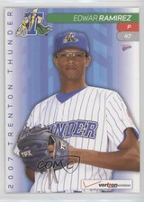 2007 MultiAd Sports Trenton Thunder Edwar Ramirez #13 Rookie RC