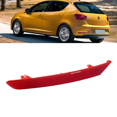 Left Side Rear Bumper Reflector Light Cover For Seat Ibiza IV Hatchback 5D 12-17 - Image 1 of 4