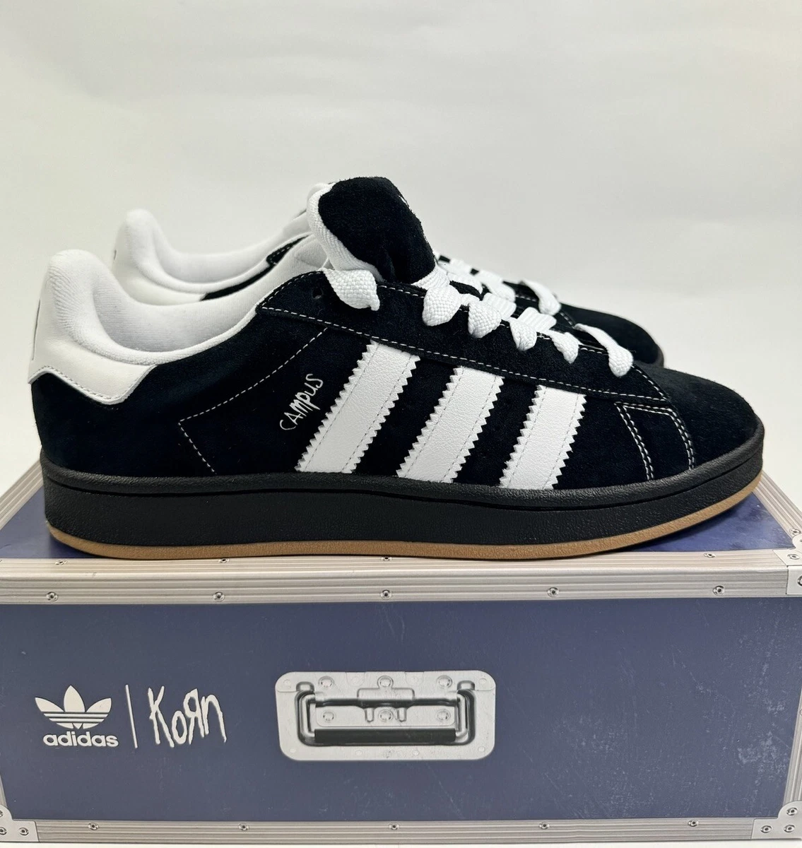 Korn × adidas Originals Campus 2 25.5cm Korn x adidas Campus 00s Core Black - Droper