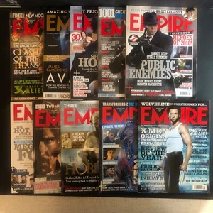 10 x Empire 2009 Magazines inc Posters Terminator New Moon Movie Reviews Bundle - Picture 1 of 24